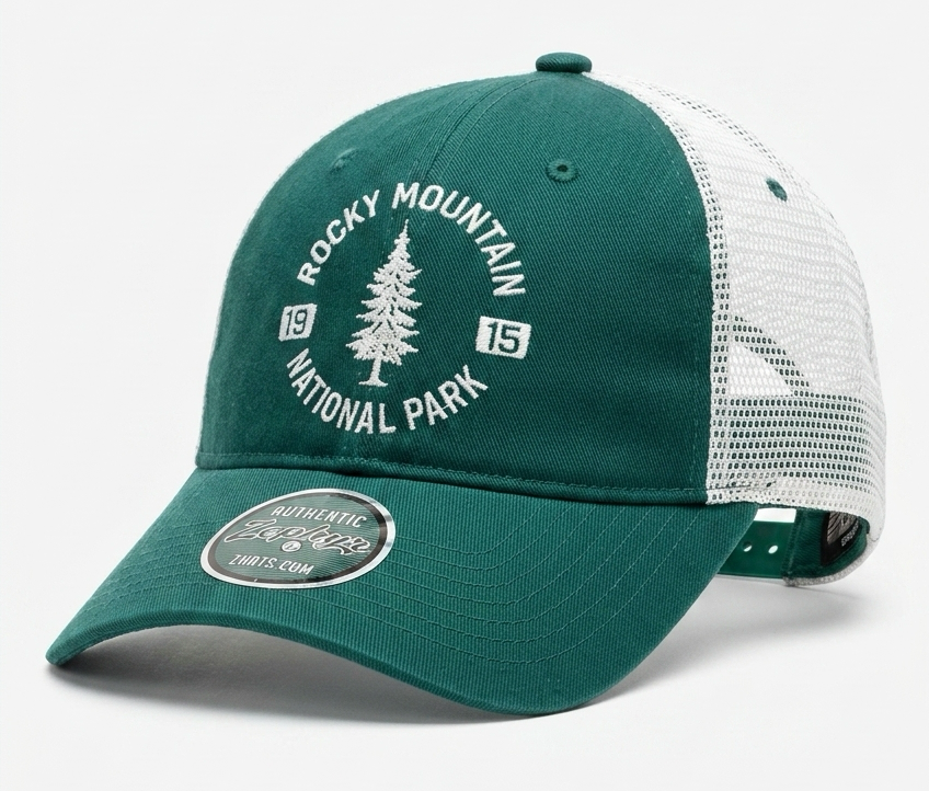 Power Pine Cap - Forest Green