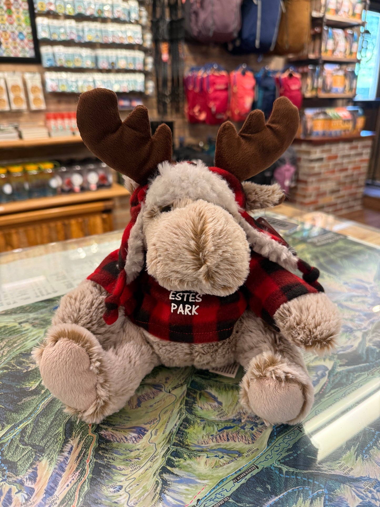 Toy - Plaid Moose