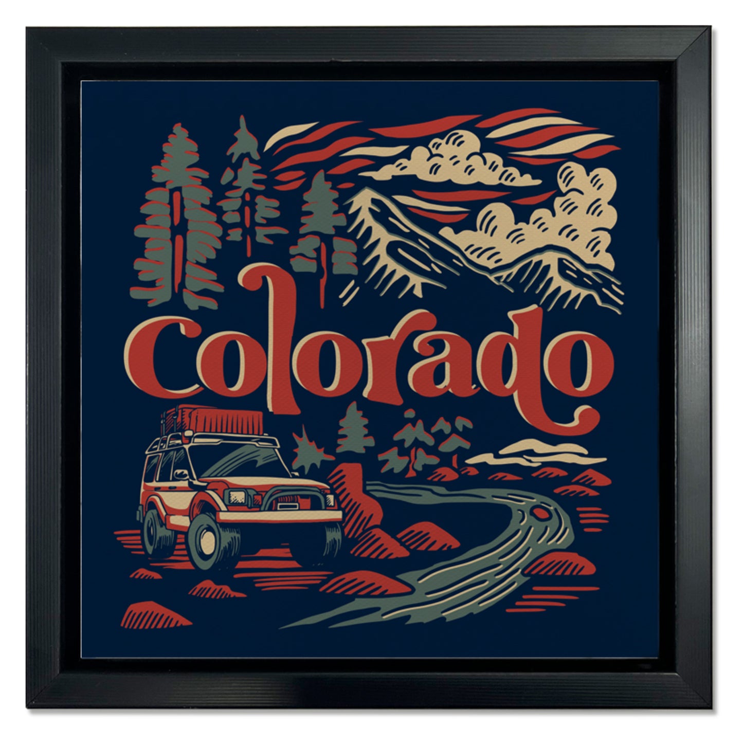 Framed Art - Colorado