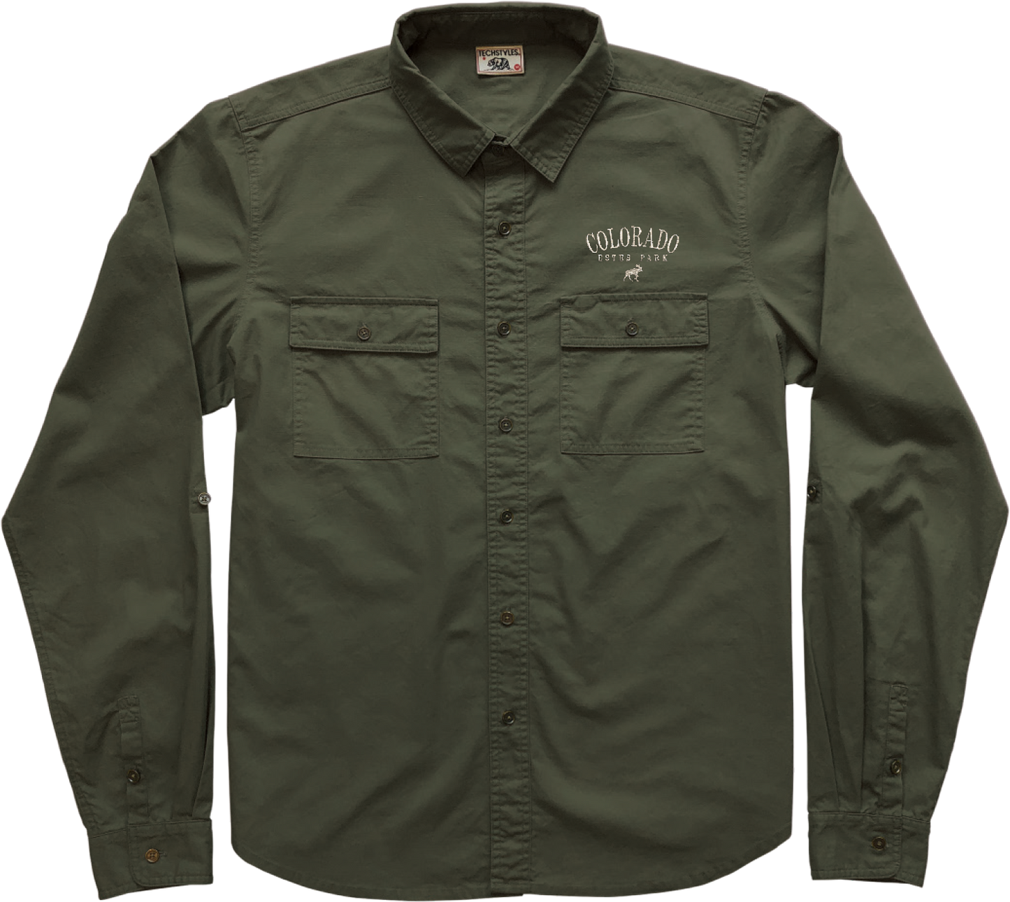 Jughead Moose Emb. Workshirt - Olive