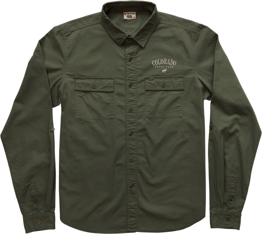 Jughead Moose Emb. Workshirt - Olive