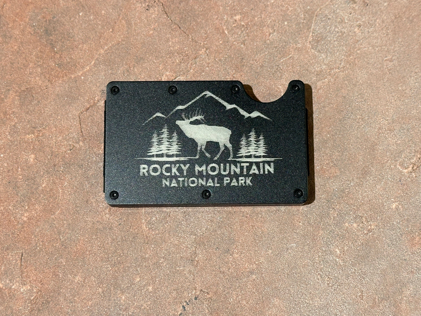 “Ridge” Aluminum Wallet - RMNP