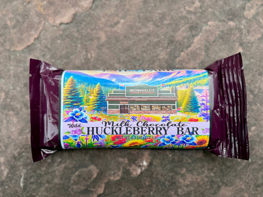 Huckleberry Milk Chocolate Bar