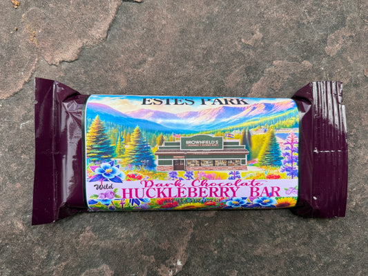 Huckleberry Dark Chocolate Bar