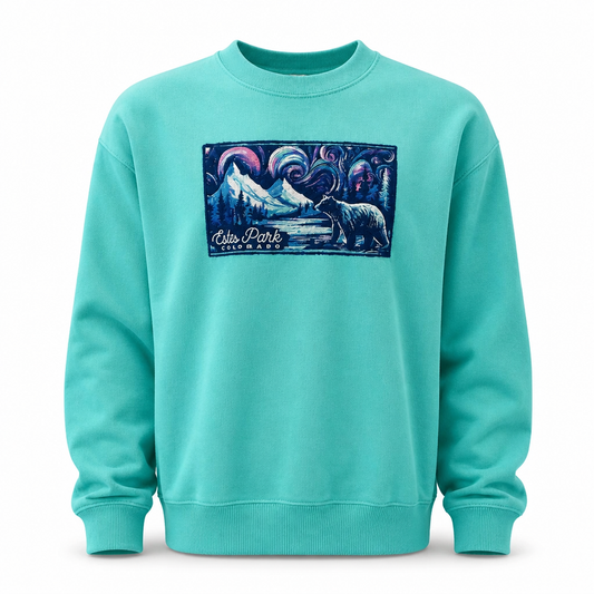 Polar Lights Bear Crewneck