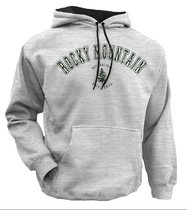 Athletic Department Green Ink Hood