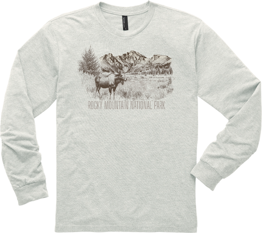 Long Days Moose L/S Tee