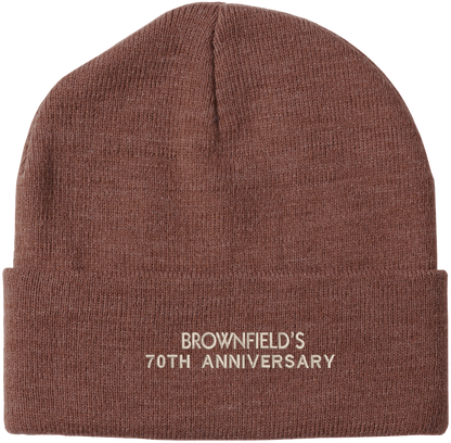 Brownfield's 70th Anniversary Beanie - Mocha