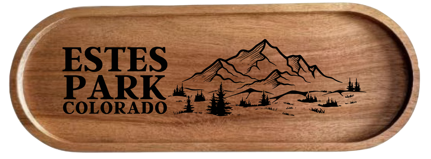 Tray - Wooden Estes Park