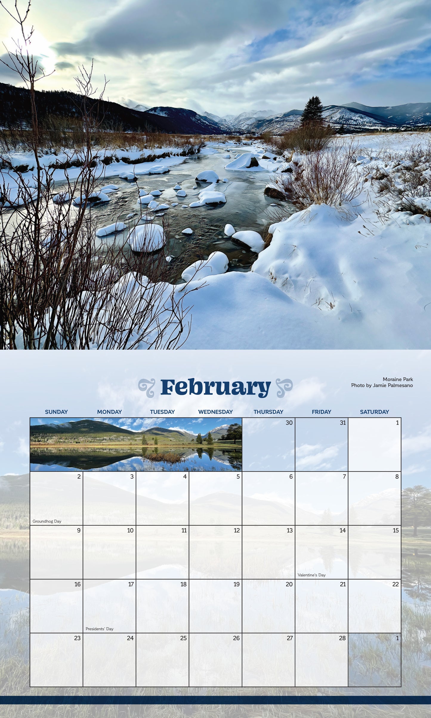 Calendar - RMNP 2025