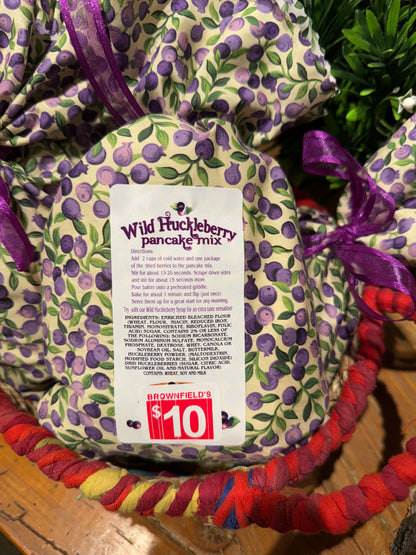 Huckleberry Pancake Mix