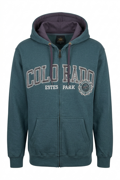 Letterman Emb. Zip Hood