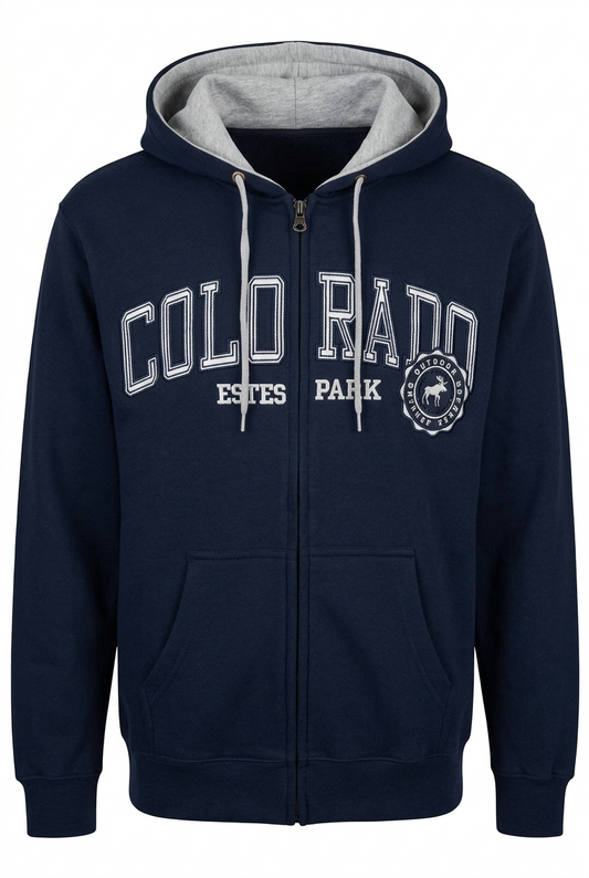 Letterman Emb. Zip Hood