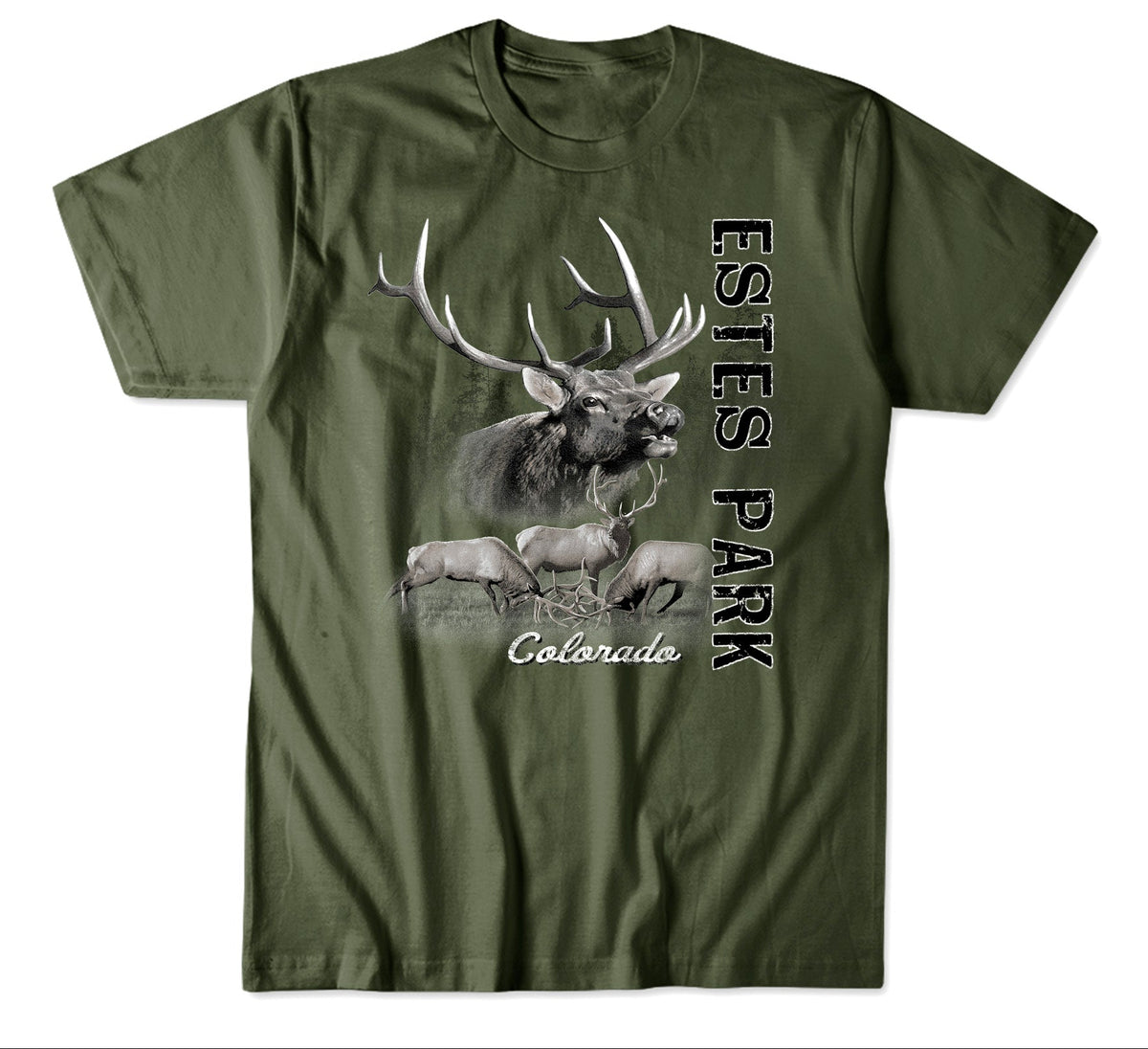 Newsflash Elk  Tee