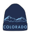 Colorado Blue Beanie