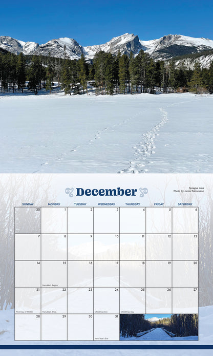 Calendar - RMNP 2025