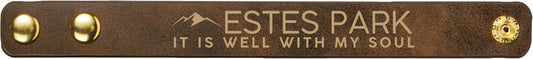 Bracelet Leatherette - It is Well with my Soul