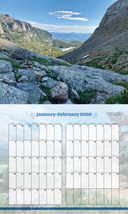 Calendar - RMNP 2025