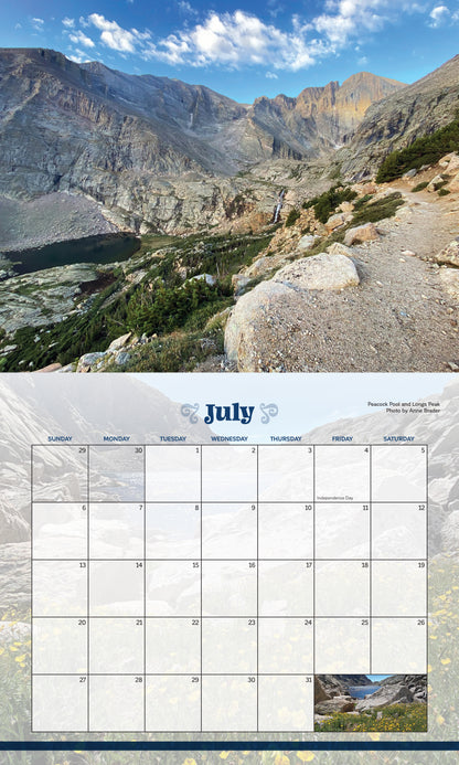 Calendar - RMNP 2025