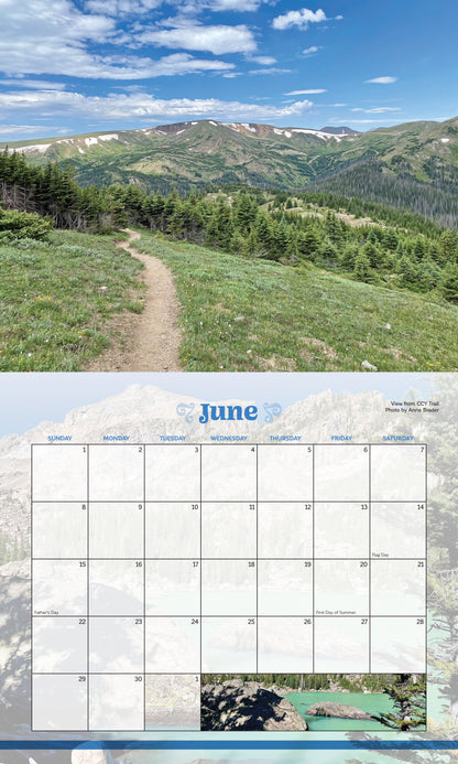 Calendar - RMNP 2025