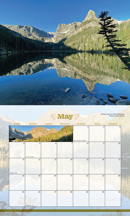 Calendar - RMNP 2025