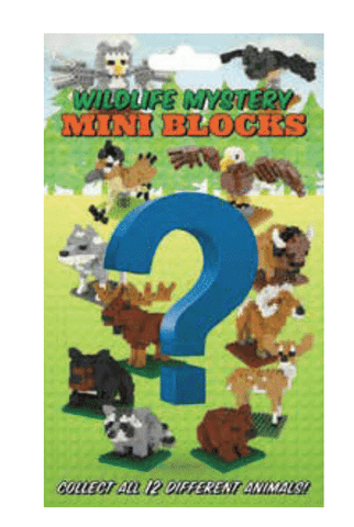 Toy - Wildlife Mystery Mini Blocks